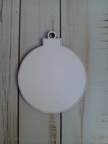 MDF Sublimation Christmas Globe