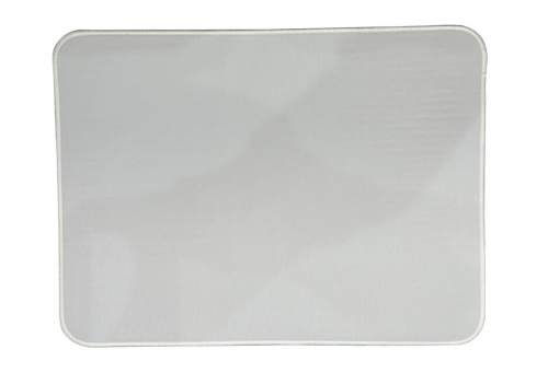 Rubber Placemat 40 x 30cm with white border overlock