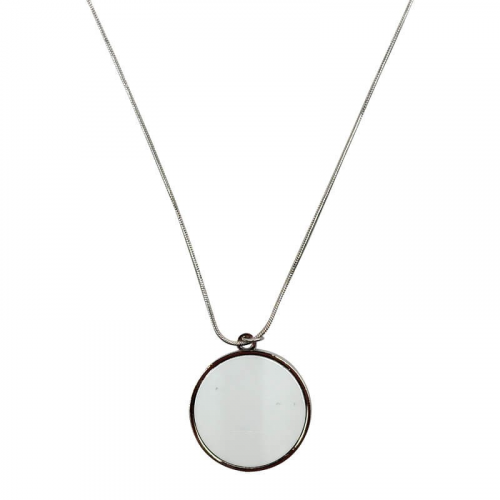 Sublimation Round necklace