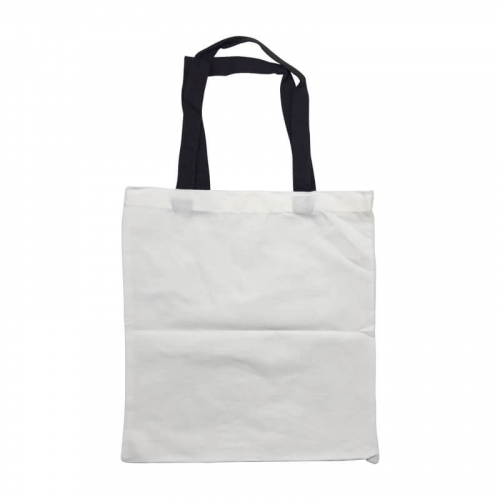White sublimation canvas Tote bag