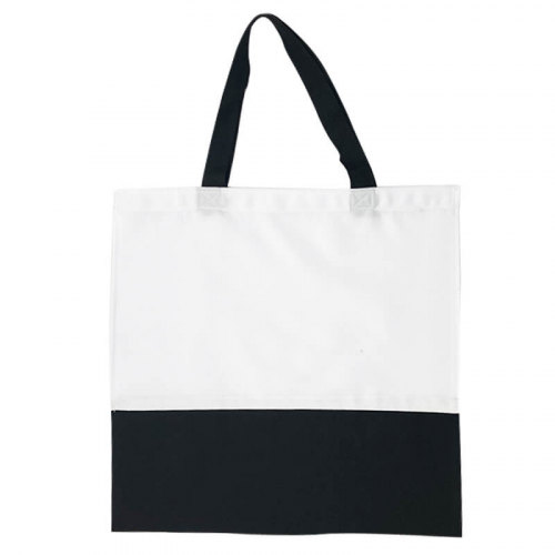 Tote bag black and white