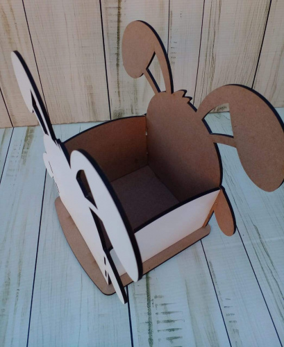 MDF Easter Bunny Box 