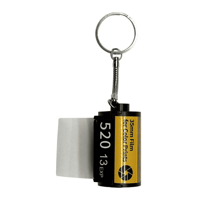 Photo film roll keyring