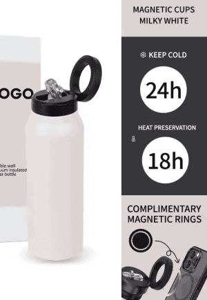 24oz Waterbottle with magnetic phone holder
