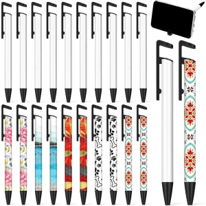 Sublimation Pen with cellphone holder