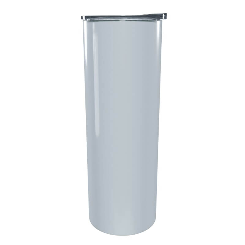 stainless steel skinny 20oz white stainless steel skinny 20oz white